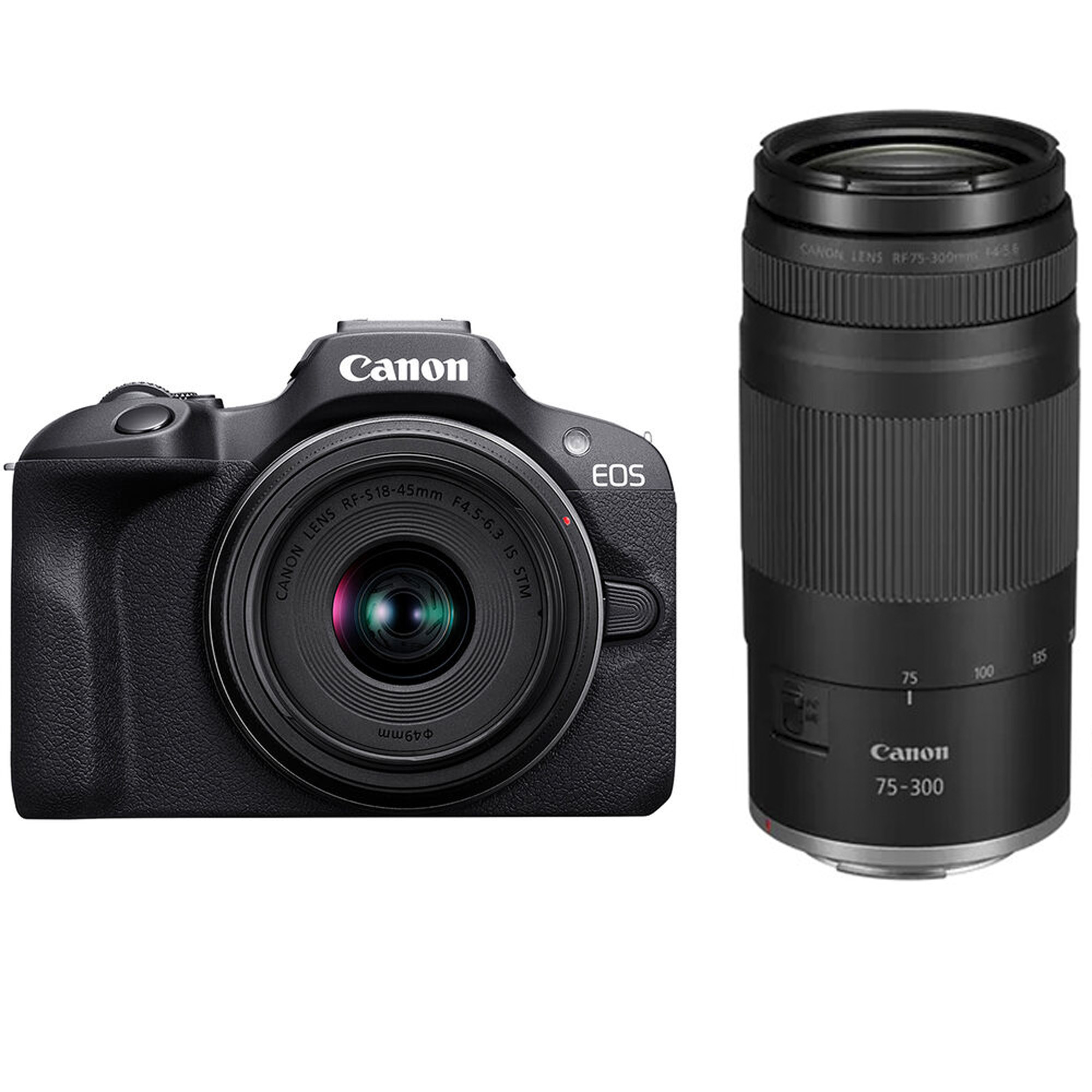 Canon EOS R100 18-45 75-300