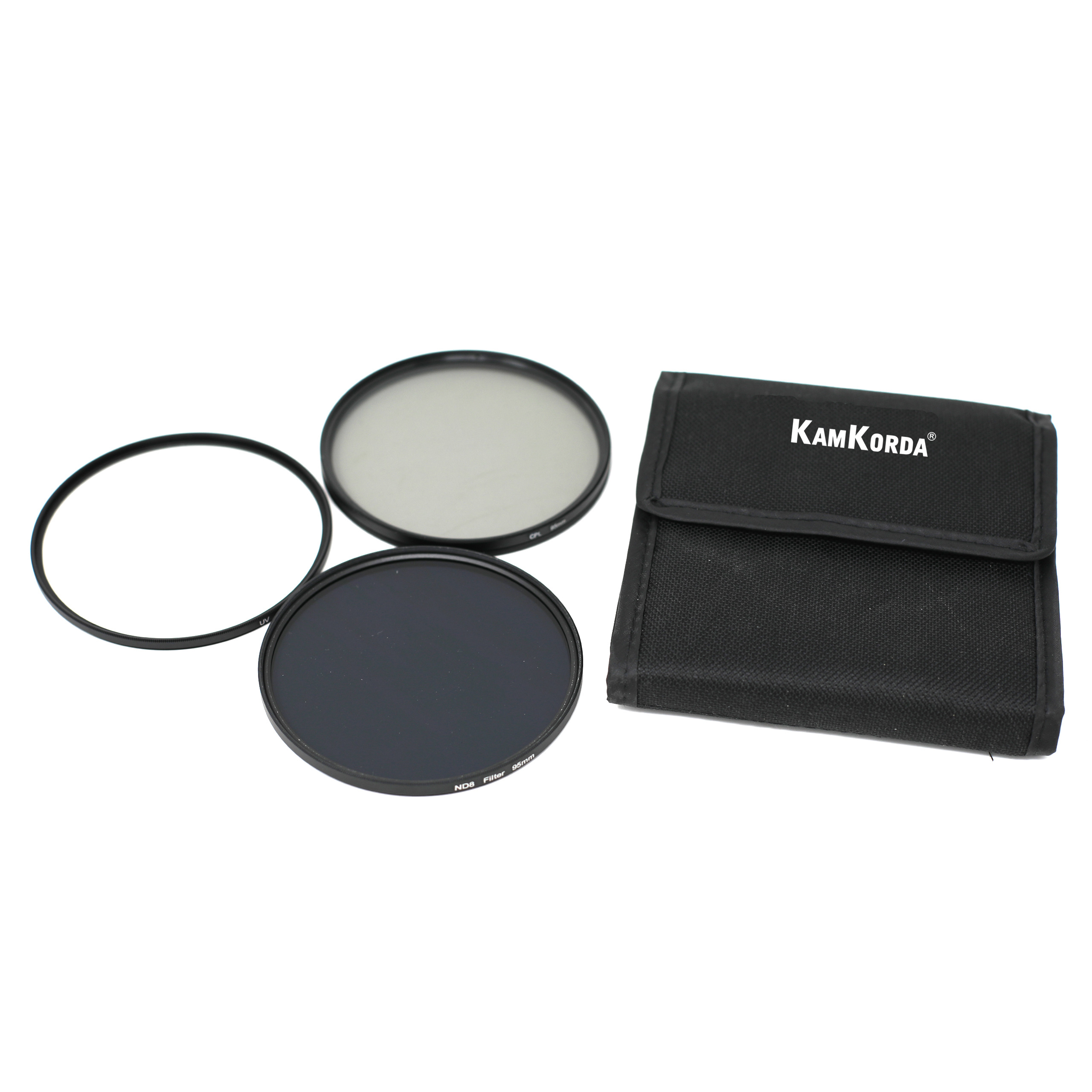 KamKorda Lens Filter Kit 95mm