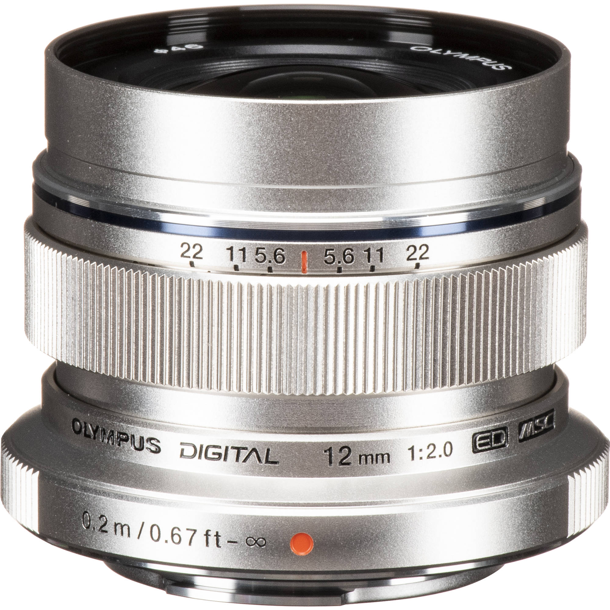 Olympus 12mm F2 (Silver)
