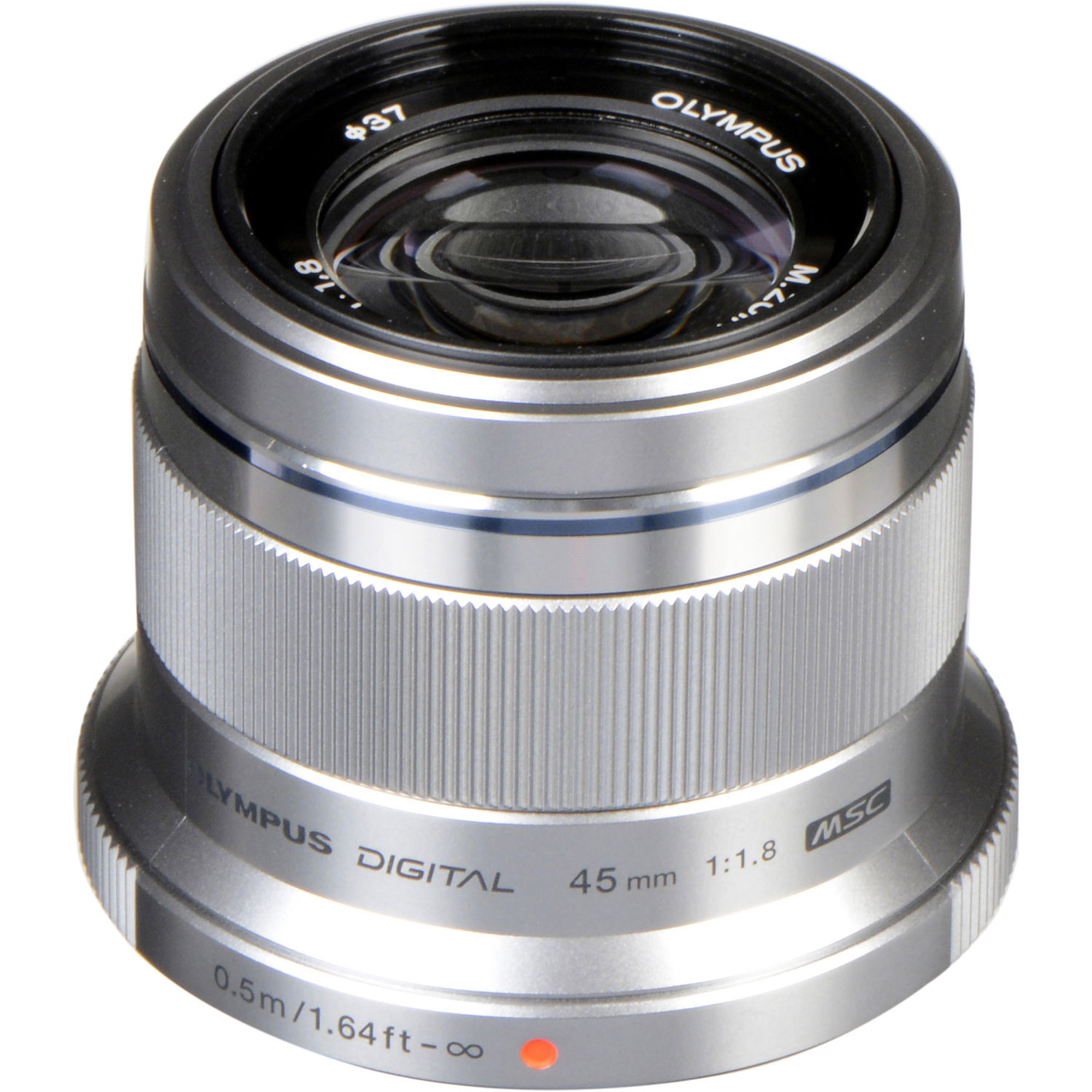 Olympus 45mm F1.8 (Silver)
