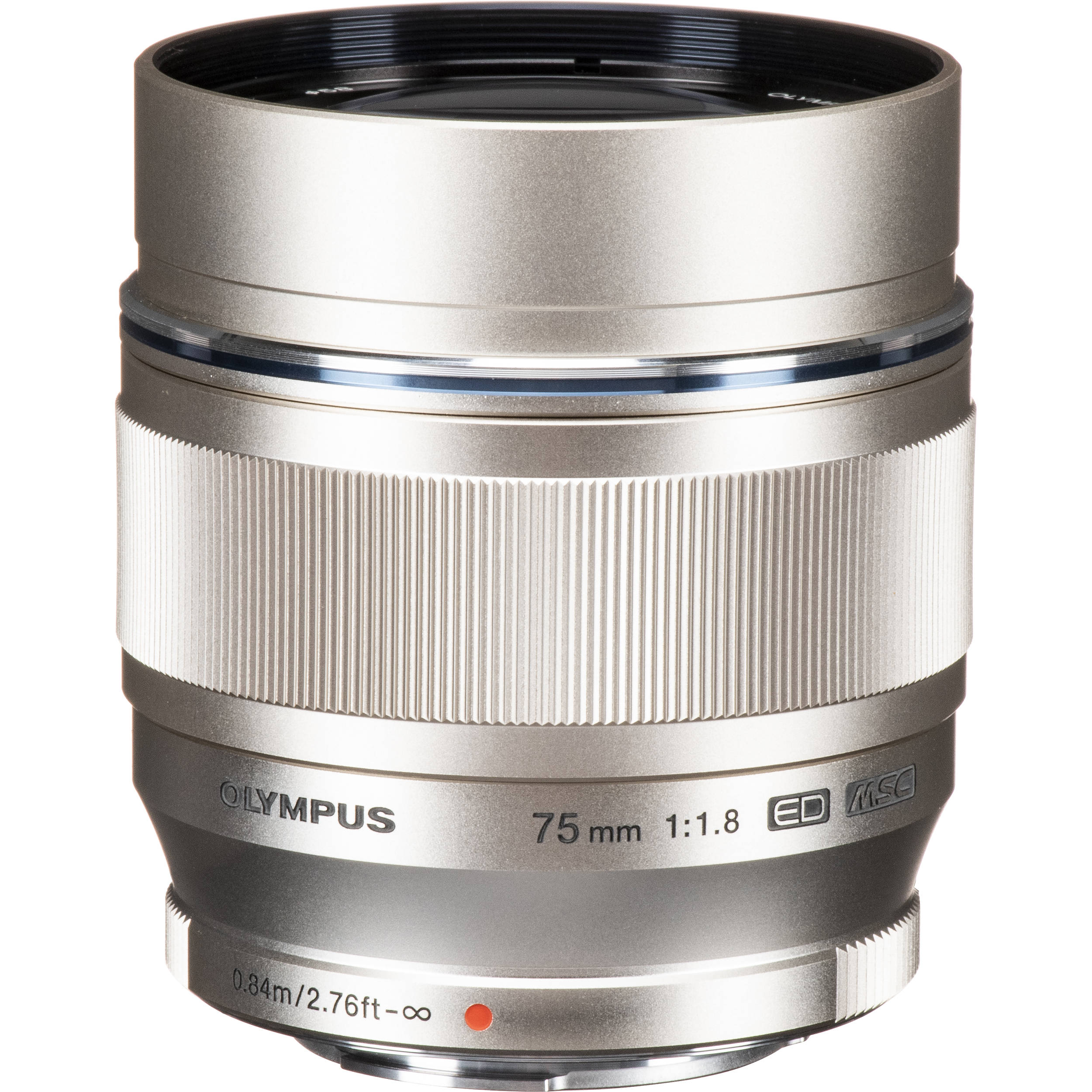 Olympus 75mm F1.8 (Silver)
