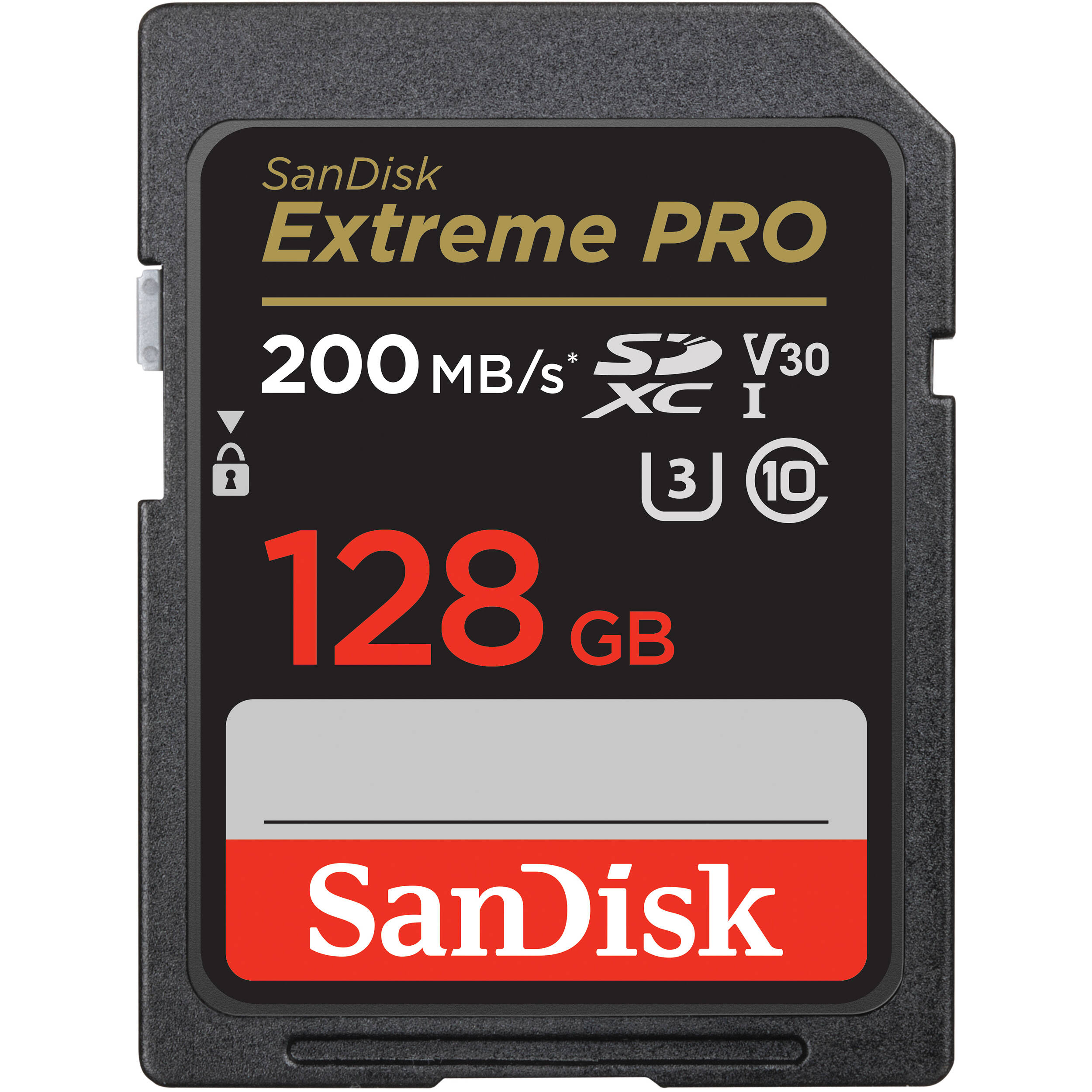 SanDisk 128GB Extreme PRO UHS-I SDXC 200MB/s Memory Card